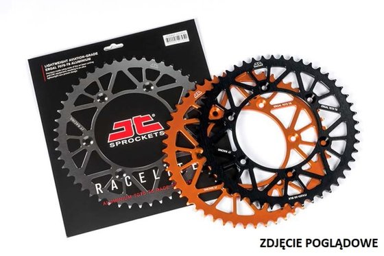 EC 250 2T (2019 - 2023) 50 t galinė žvaigždutė - oranžinė | JT Sprockets