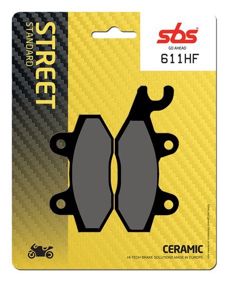 250 DXR (2004 - 2005) brakepads ceramic | SBS