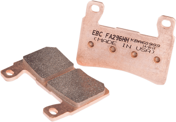 GT 650 NAKED COMET (2009 - 2011) usa made double-h series sintered brake pads | EBC