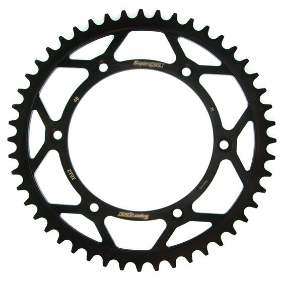 SM 450 FSR (2008 - 2013) supersprox steel rear sprocket beta/gasgas/husqv. black 48 | Supersprox