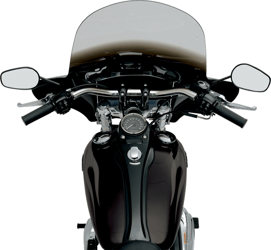 SCOUT (2015 - 2022) black replacement batwing fairing for harley-davidson dyna | MEMPHIS SHADES HD