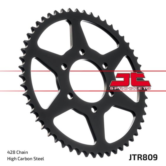 SUPERMOTO 125 DD (2007 - 2008) rear sprocket 53 tooth pitch 428 jtr80953 | JT Sprockets