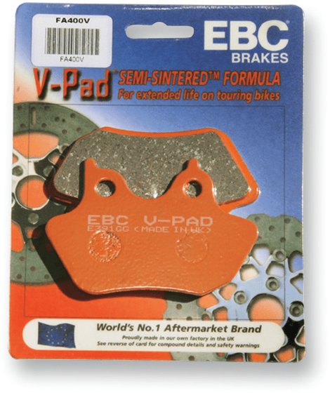 CHIEF STANDARD (2009 - 2009) british made semi-sintered v-pads | EBC