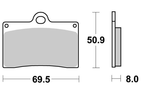 CHIEF ROADMASTER (2009 - 2013) brake pads | SBS