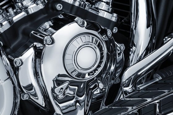 CHIEFTAIN LIMITED (2018 - 2020) aztec chrome cam cover accent | KURYAKYN