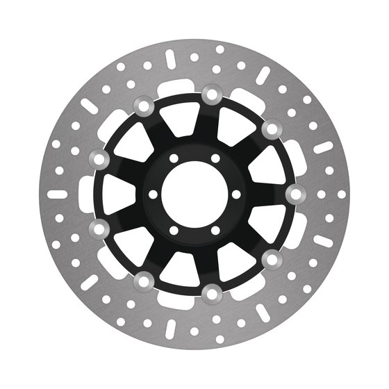 CHIEFTAIN LIMITED (2017 - 2021) stainless steel rotor disc with black centre hub | EBC