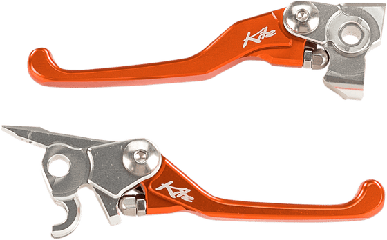 SE 2.5 F (2013 - 2013) custom orange brake and clutch lever set | KITE