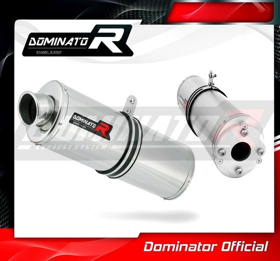 VJ 125 ROADWIN (1970 - 2022) exhaust silencer oval | Dominator