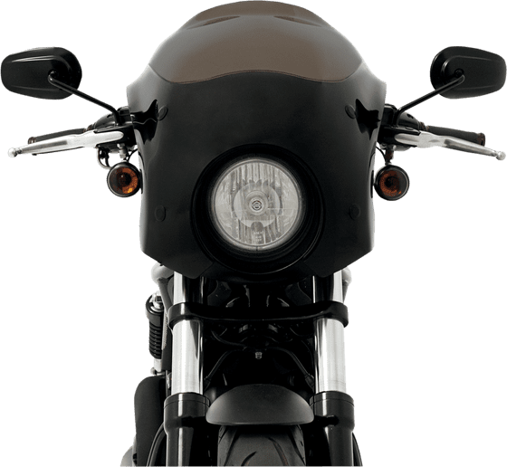 SCOUT SIXTY (2016 - 2020) bullet fairing replacement in black | MEMPHIS SHADES HD