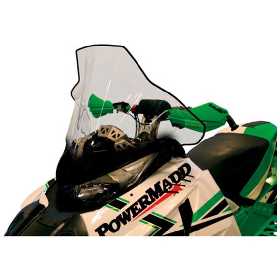 ZR 600 (2014 - 2022) 19" tall polycarbonate replacement windshield | POWERMADD