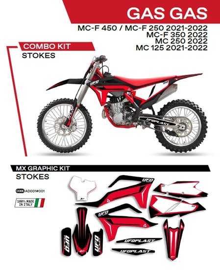 MC 250 2T (2022 - 2022) sticker set | UFO