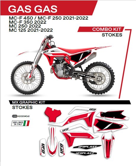 MC 250 2T (2022 - 2022) sticker set | UFO