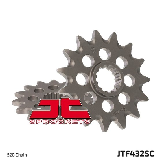 ALP 4.0 (2010 - 2011) front sprocket racing 13tooth pitch 520 jtf43213sc | JT Sprockets