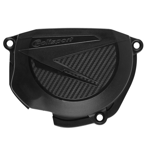 RR 350 (2020 - 2021) engine protector clutch cover for beta 20-21 in black | POLISPORT