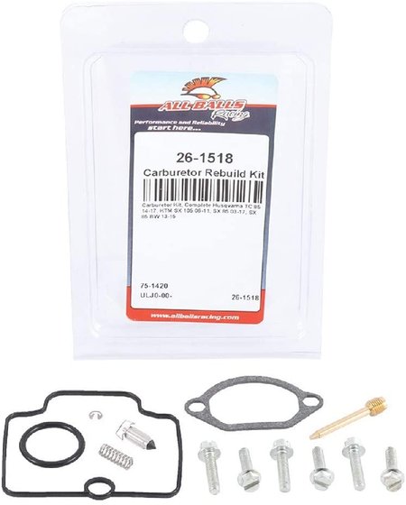 MC 85 (2021 - 2021) carb. rebuild kit closed course racing only | All Balls